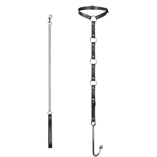 Kinky Leash Collar Anal with 5853 and EverydayUse Hook 0915